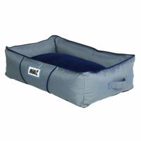 Rogz Lekka Cushioned Bed For Dog Medium - Grey - Navy