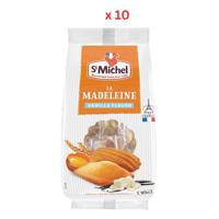 St Michel 10 Madeleines Vanilla Sponge Cakes 10X250G