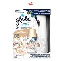 Glade Auto Holder 3In1 Vanilla 269Ml Pack Of 4