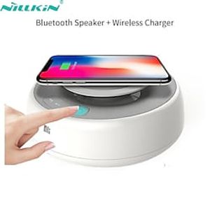 NILLKIN MC2 Wireless Bluetooth Speaker Fast Wireless Charging Stereo Hi-Fi Sound Wireless Speakers Multifunctional Bluetooth HomeSpeaker For Mobile Phone miniinthebox