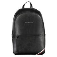 Tommy Hilfiger Black Polyethylene Backpack (TO-27507)