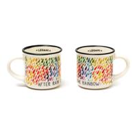 Legami Espresso for Two - Porelain Coffee Mugs 50 ml - After Rain (Set of 2) - thumbnail