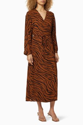 Florian Chiffon Wrap Dress