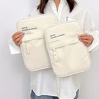 Dustproof Notebook Computer Bag, Portable Tablet Textbook Storage Bag, Protective Bag  Sleeve Case For Keyboard Cable Lightinthebox - thumbnail