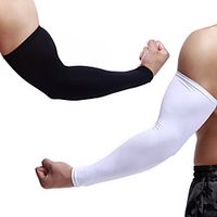 Elbow Strap  Elbow Brace for Climbing Exercise  Fitness Badminton Wear-Resistant Breathable Comfortable Unisex Ice Silk 1 PC Sports  Outdoor White Black Lightinthebox - thumbnail