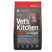 Vet's Kitchen Senior Salmon & Brown Rice Dry Dog Food - 7.5Kg