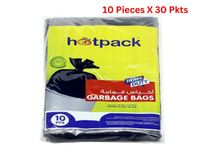 Hotpack Heavy Duty Garbage Bag 55 Gallon Large 10 Pieces - GH80110