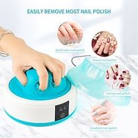 Professional Electric Steam Off Gel Polish Remover Machine, Portable Gel Nail Steamer With Touch Panel For Nail Gel Polish Removal, Home  Salon Use Lightinthebox - thumbnail