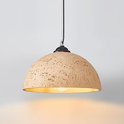 Resin Wabi-sabi Pendant Light for Kitchen Dining Island Chandelier BB Bedroom Hanging Lamp Creative Personality Semi-Circular Restaurant Bar Drop Auspicious Clouds Lightinthebox