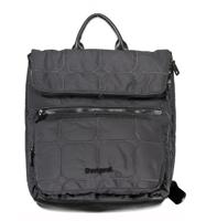 Desigual Black Polyester Backpack - DE-24441 - thumbnail