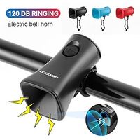 120DB Bicycle Electric Horn Handlebar Bell Bike Waterproof For Electric Scooter/Road/MTB Cycling Alarm Ring Bike Accessories miniinthebox - thumbnail
