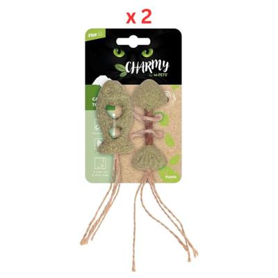 M-Pets Charmy Fishes Catnip Cat Toy Pack Of 2