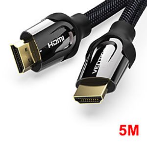 Vention HDMI Cable HDMI Switch Cable for Xiaomi Mi TV Box PS4 Spliiter Swicther 4K@60Hz HDMI to HDMI 2.0 Audio Cable HDMI Cable 5m miniinthebox