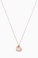 Heart Pendant Necklace in Sterling Silver - thumbnail
