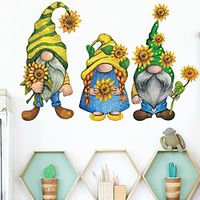 Cartoon Wall Stickers Living Room Kids Room Kindergarten Removable Pre-pasted PVC Home Decoration Wall Decal 1pc miniinthebox - thumbnail