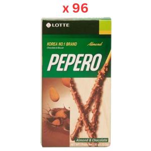 Pepero Almond 32g, Box Of 96pcs