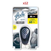 Glade Car Scented Oil New Car 7Ml Pack Of 12