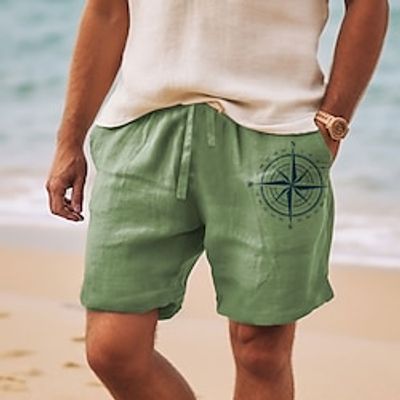 Men's Shorts Summer Shorts Beach Shorts Print Drawstring Elastic Waist Astrolabe Comfort Breathable Short Outdoor Holiday Going out Cotton Blend Hawaiian Casual White Pink miniinthebox Men's Shorts Summer Shorts Beach Shorts Print Drawstring Elastic Waist Astrolabe Comfort Breathable Short Outdoor Holiday Going out Cotton Blend Hawaiian Casual White Pink miniinthebox