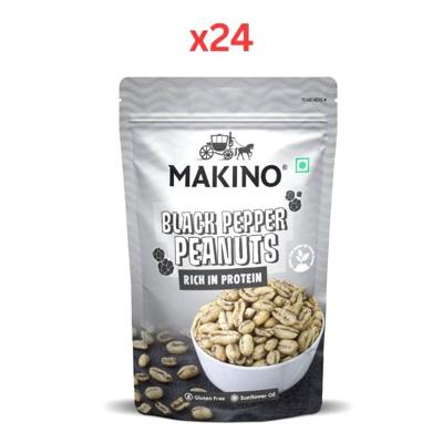 Makino Black Pepper Peanut 150g (Pack Of 24)