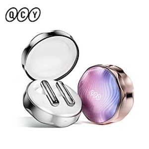 QCY T21 FairyBuds True Wireless Headphones TWS Earbuds In Ear Bluetooth 5.3 Ergonomic Design Deep Bass One-tap-to-photograph in Ear for Apple Samsung Running Traveling Mobile Phone Lightinthebox