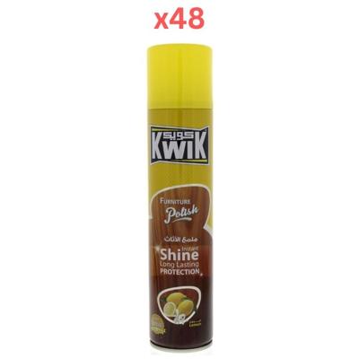 Kwik Lemon Furniture Polish 300Ml Pack Of 48