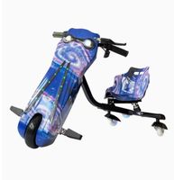 Megastar Megawheels Dragonfly Drifting Electric Scooter 36 V 3 Wheels With Key Start - Blue (UAE Delivery Only)