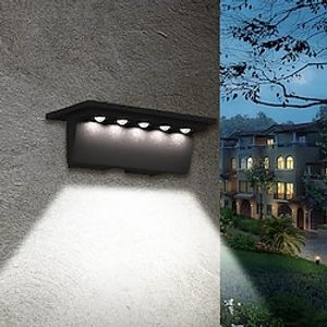 Solar Wall Light Outdoor Waterproof Step Lights Fence Garden Stair Decoration Solar Landscape Lamp miniinthebox