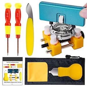 Watch Repair Kit Watch Battery Replacement Tool Kit Watch Repair Kit Watch Back Remover Tool Watch Tool Kit Watch Case Back Opener Watch Repair Tools amp Kits miniinthebox