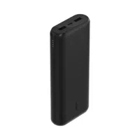 Belkin BoostCharge 20K with PD 20W 3-Port Compact Power Bank | Black | BL-PB-B014-20000C-BLK