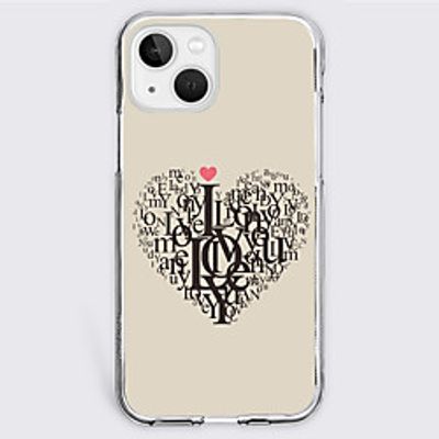 Valentine's Day Phone Case For Apple iPhone 13 12 Pro Max 11 SE 2020 X XR XS Max 8 7 Unique Design Protective Case Shockproof Dustproof Back Cover TPU miniinthebox