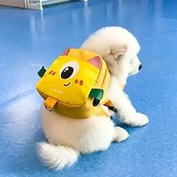1pc Convenient Dog Backpack With Zipper And Waste Bag DispenserFor Small Dogs And Puppies Lightinthebox - thumbnail