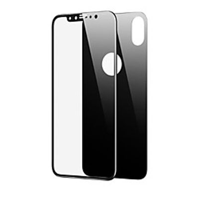 Phone Screen Protector For Apple iPhone X Tempered Glass 1 pc High Definition (HD) 9H Hardness Scratch Proof Front  Back Protector Phone Accessory miniinthebox