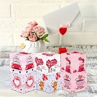 6pcs/Set Valentine'sday Themed Candy Snack Box Party Decoration Carton miniinthebox - thumbnail