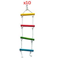 Pets Club Natural Wooden Bird Toy H-48 Cm, W-15 Cm (Pack of 10)