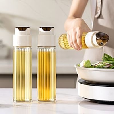 Oil Bottle Cooking Seasoning Sauce Bottle Glass Storage Bottles For Oil and Vinegar Creative Oil Dispenser For Kitchen Accessory Lightinthebox