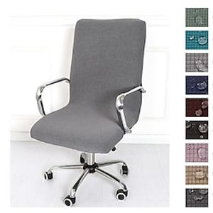 Stretch Office Chair Cover Waterproof Armchair Cover Elastic One-piece Internet Bar Anchor Lift Swivel Chair Cover miniinthebox
