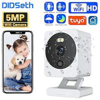 DIDSeth Tuya 5MP IP Camera Indoor Security PIR Motion Human Detection Smart Life CCTV Video Surveillance Baby Monitor Lightinthebox