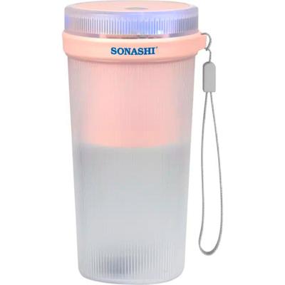 Sonashi Rechargeable Portable Blender Peach - SPB-194