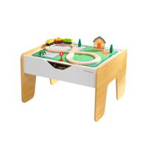 Kidkraft 2-In-1 Activity Table With Board Gray/Natural - thumbnail