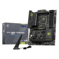 MSI MAG B860 Tomahawk WiFi LGA 1851 ATX Motherboard, Intel B860 Chipset, 4x DDR5 UDIMM Slots, Up to 256GB Max Memory, 2x PCIe Slots, 3x M.2 Slots, WiFi & BT Connectivity