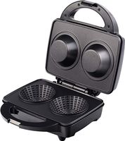 Sonashi Dual Cup Waffle Maker W Cool Touch Handle Multi-Colour - SWM-867