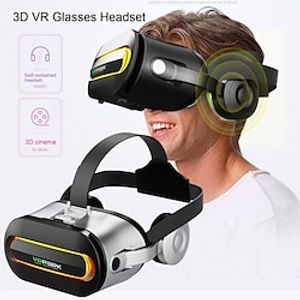VR Glasses Virtual Reality Glasses 3D VR Glasses Stereo Helmet Headset With Remote Control For IOS Android 3D Virtual World Lightinthebox