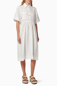 Sidney Shirtdress in Linen