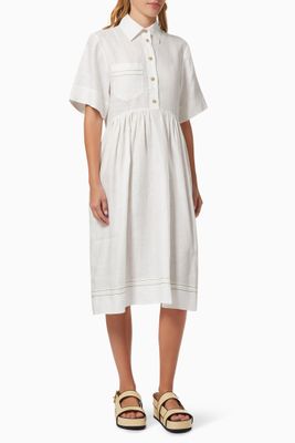 Sidney Shirtdress in Linen Sidney Shirtdress in Linen