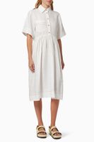 Sidney Shirtdress in Linen - thumbnail