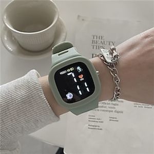 Fashion Sports Watch For Boys Girls Led Digital Kids Watches Children's Waterproof Silicone Watch Unisex WristWatch Lightinthebox