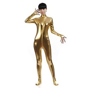 Zentai Suits Catsuit Skin Suit Ninja Adults' Spandex Latex Cosplay Costumes Sex Men's Women's Solid Colored Halloween / Leotard / Onesie miniinthebox