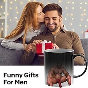 Valentine's Day Fun Adult prank Gift Barry Wood Coffee Cup Creative Couple Mug Gift Lightinthebox
