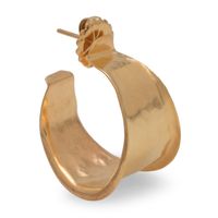 Wide hoop earrings Wide hoop earrings