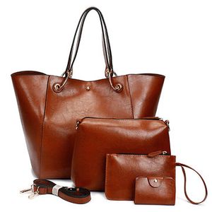 Women Vintage 4PCS Bags